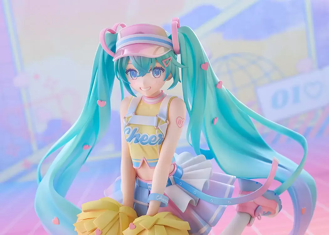 「G.S.Collection 初音ミク チアリーディングVer.」1/7スケールフィギュア化！イラストコンテスト第3回大賞作品を立体化