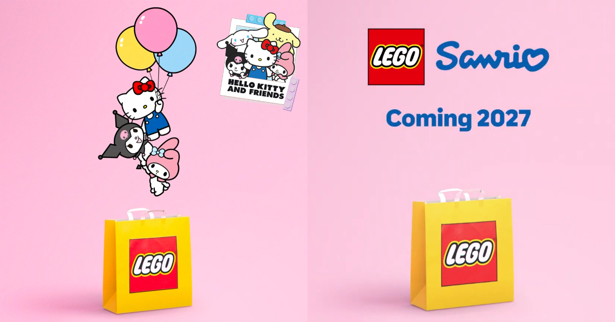 LEGO×サンリオが正式コラボ！ハローキティ＆フレンズ初のLEGOセットが2027年に登場
