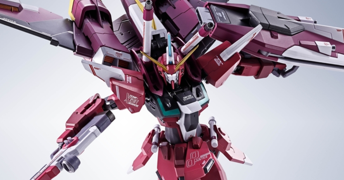 METAL ROBOT魂『無限正義鋼彈（SEED FREEDOM ZERO Ver.）』情報公開  新規零件再現頭部、盾牌武裝！