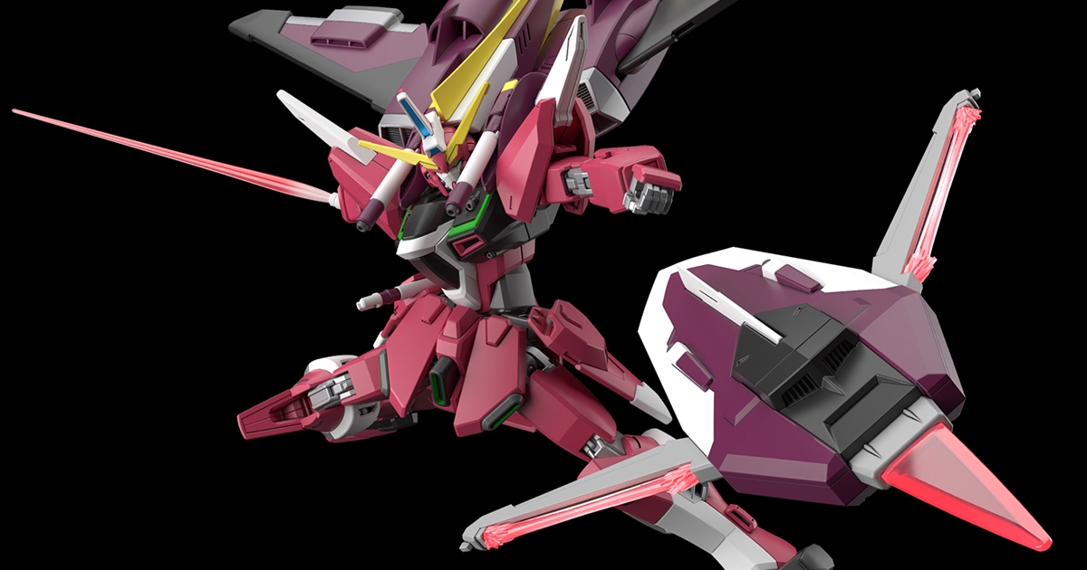 鋼彈SEED『HG 1/144 無限正義鋼彈&推進器組件（暫）』新規再現登場於《FREEDOM ZERO》的全新武裝！