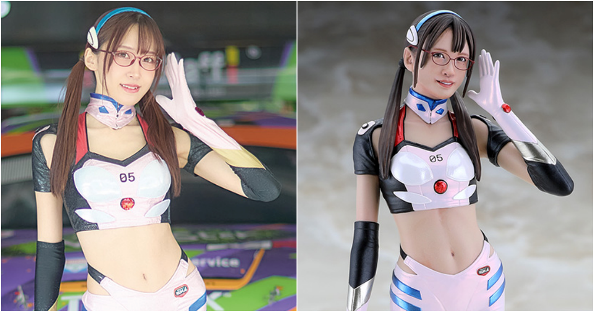 Hasegawa EVANGELION RACING Runa Yukino/Mari Makinami Illustrious (2026) 1/12 Resin Figure Gets an All-New Sculpt