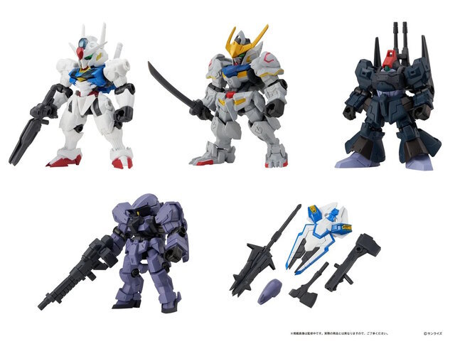 Gundam MOBILE SUIT ENSEMBLE 23.5 Brings Back Gundam Aerial, Barbatos, and More in New Colors!