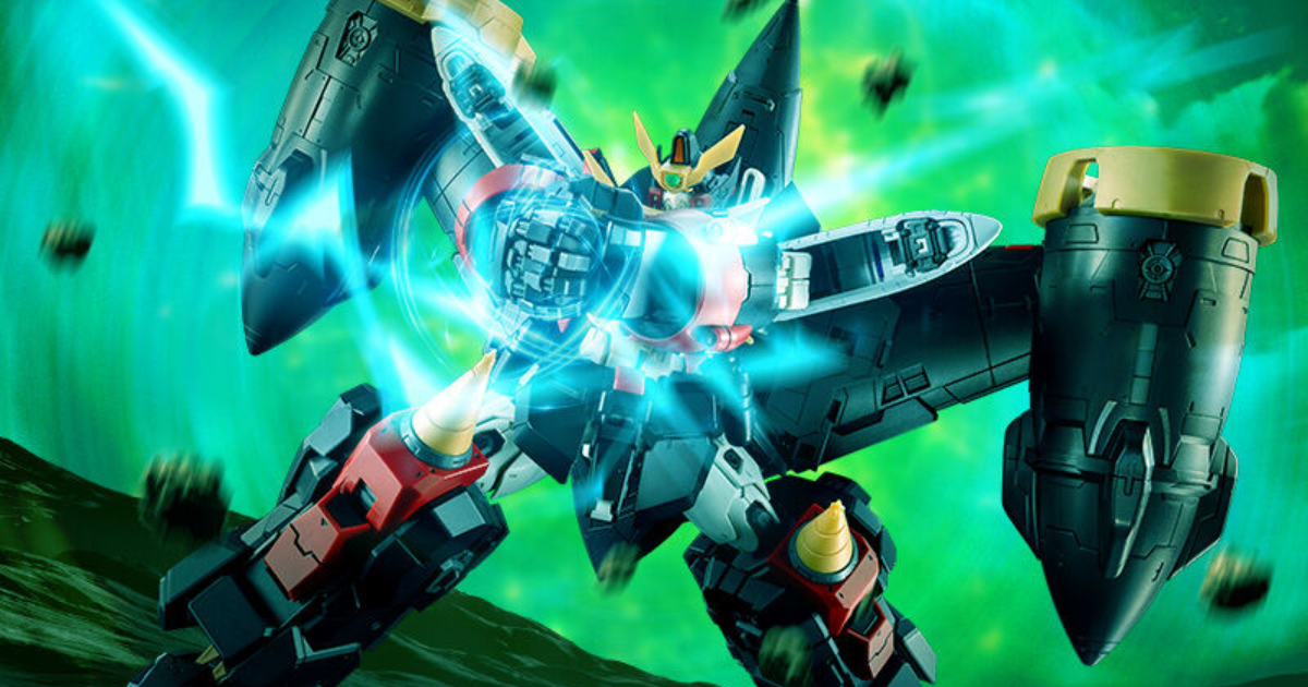 The King of Braves GaoGaiGar RG Star GaoGaiGar Unleashes Newly Tooled Ul-Tech Engines and Phantom Rings