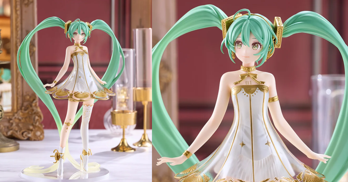 『POP UP PARADE 初音未來交響樂 2020Ver. L Size』透明零件展現精緻服裝造型