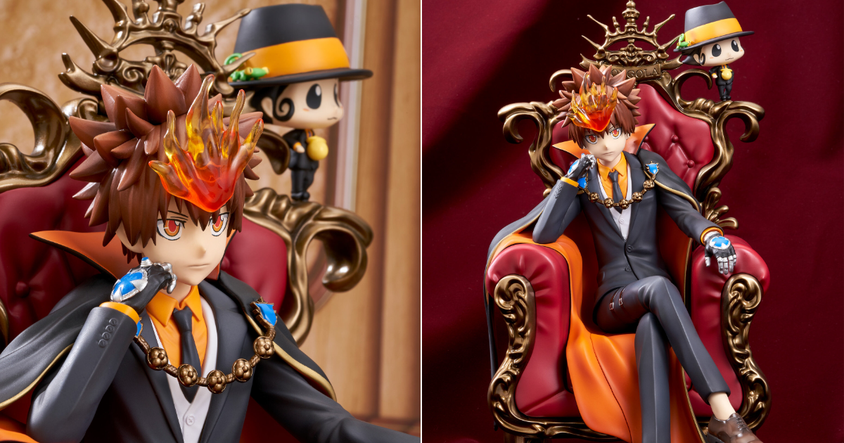 PROOF《家庭教師 HITMAN REBORN!》「澤田綱吉＆里包恩」廢柴阿綱終於有十代目的架勢 霸氣坐上彭哥列首領寶座！