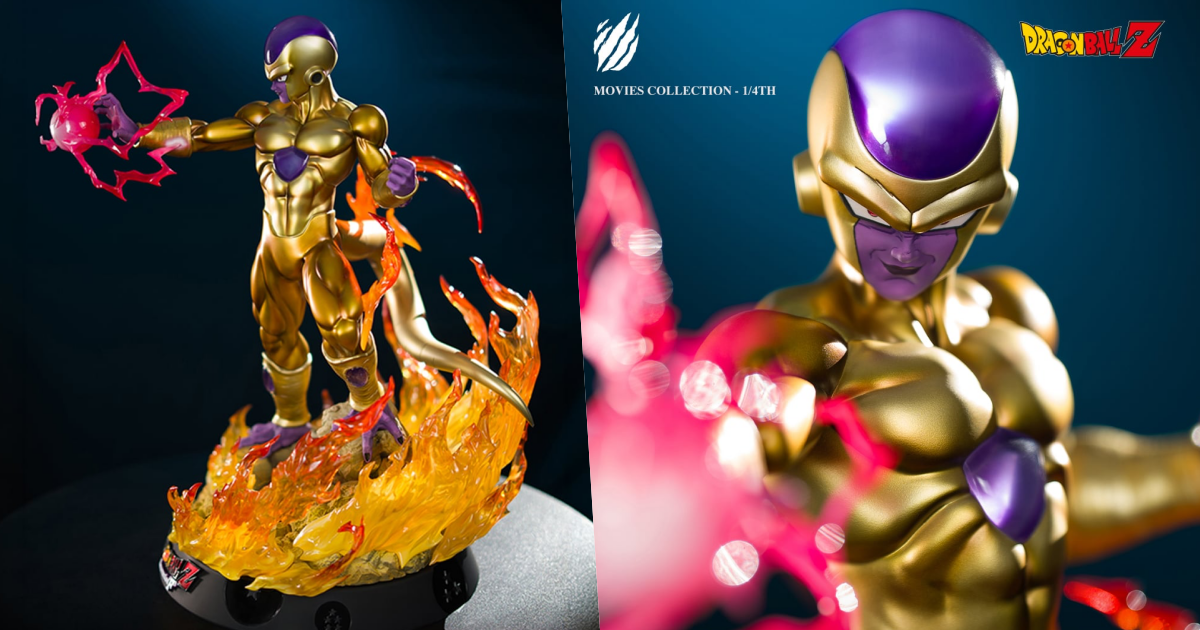 Tsume Art MOVIES COLLECTION『ドラゴンボールZ 復活の「F」』ゴールデンフリーザ 1/4スケールスタチュー
