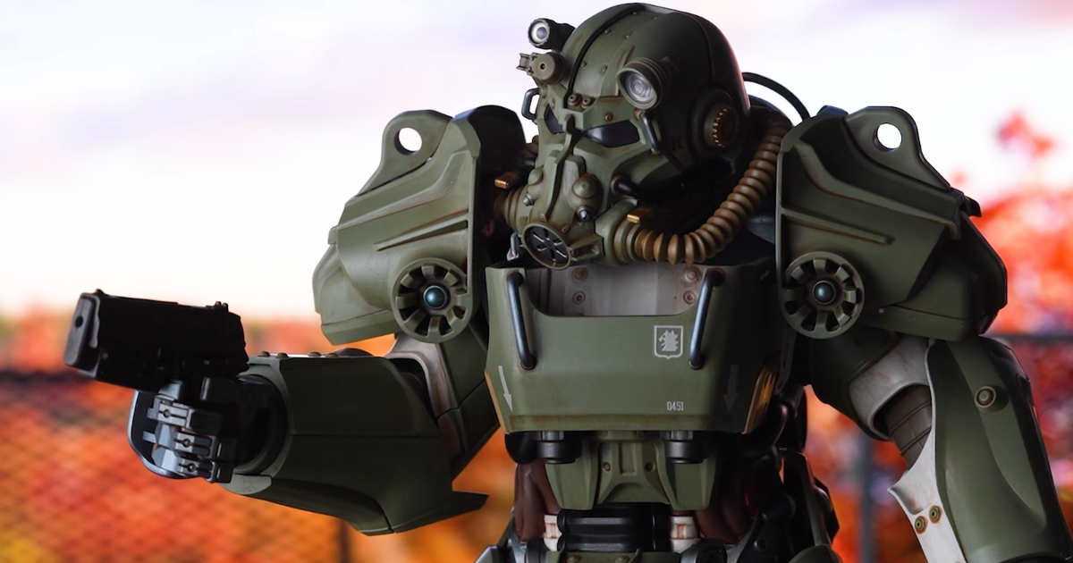 Max Factory×GSC「PLAMATEA 軍用 T-60（戰前）動力裝甲」組裝可動模型 以充滿軍事風格的全新配色再登場！