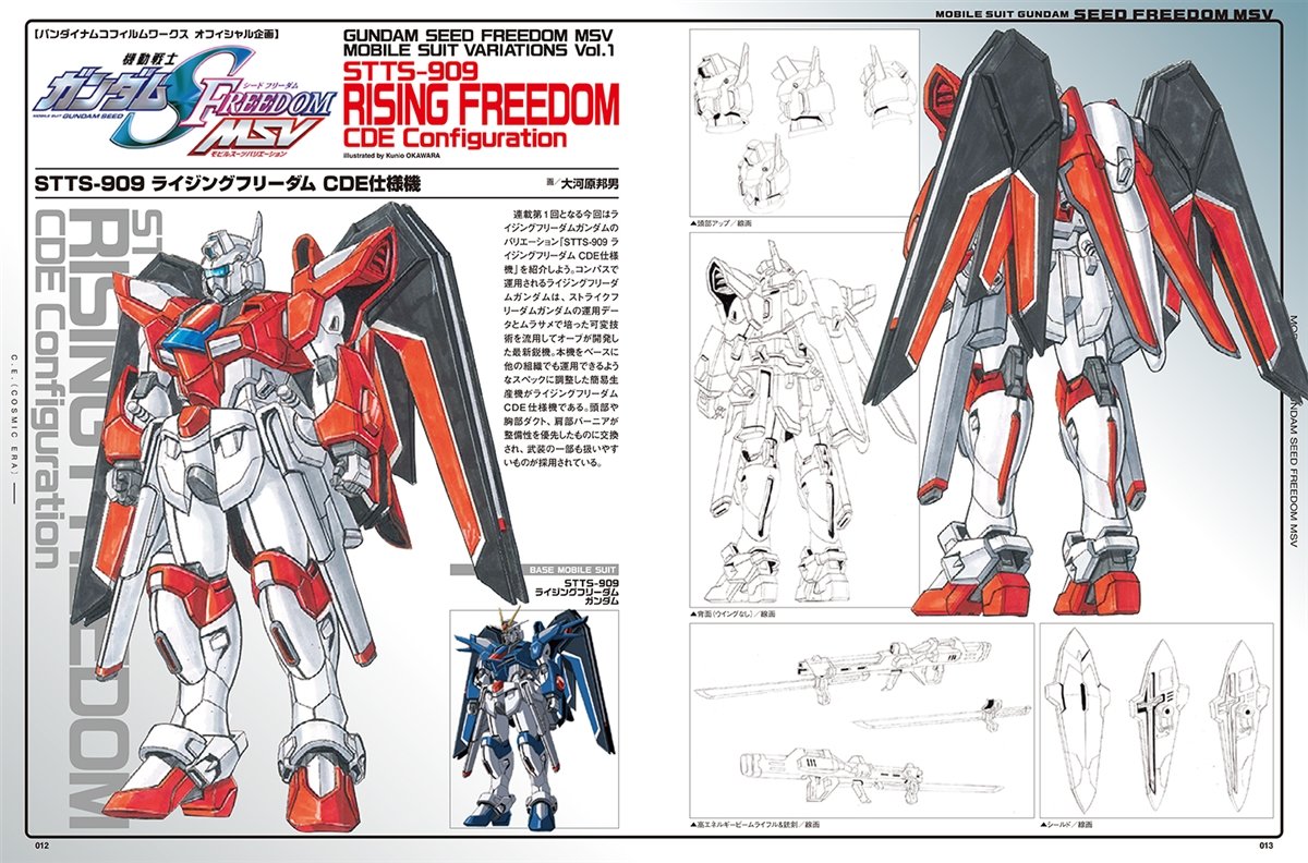 Gundam SEED FREEDOM MSV Revives SEED MSV After 20 Years! Rising Freedom ...