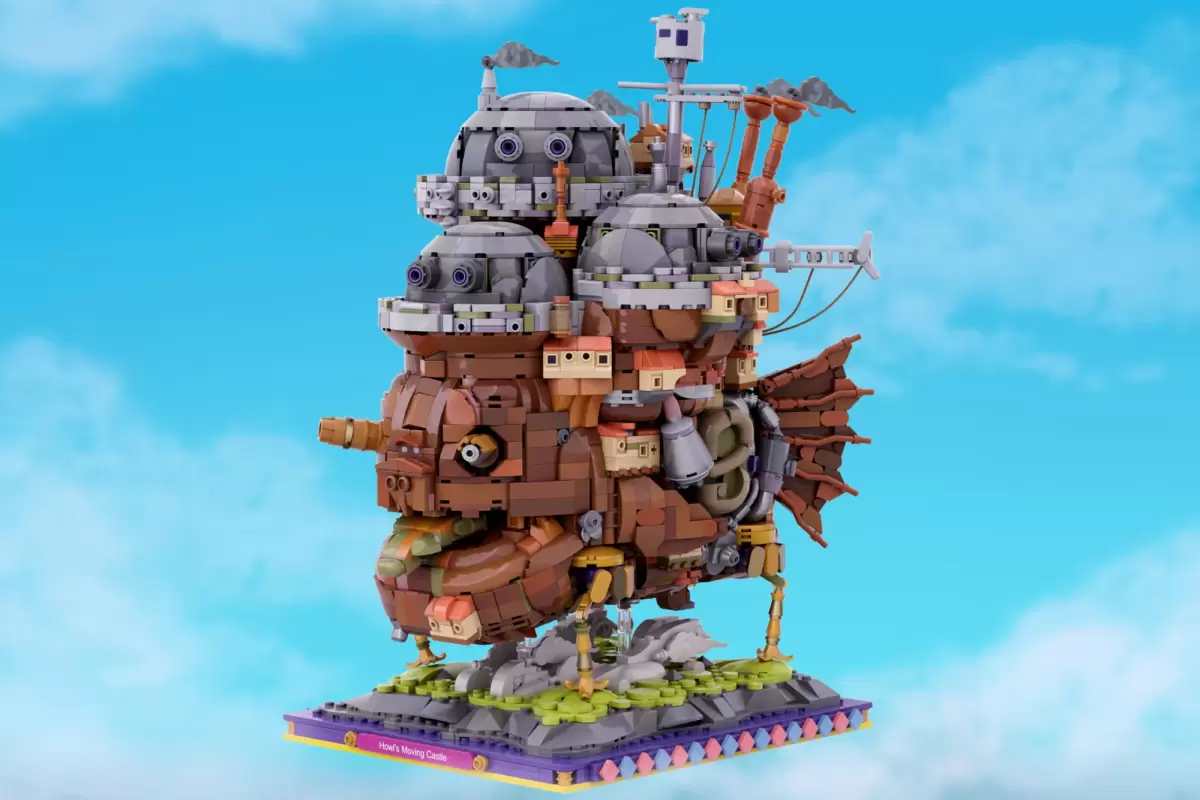 LEGO Ideas《霍爾的移動城堡》玩家創作突破萬人支持 5,000 片積木拼出奇幻機械城堡 正式進入商品化審查！