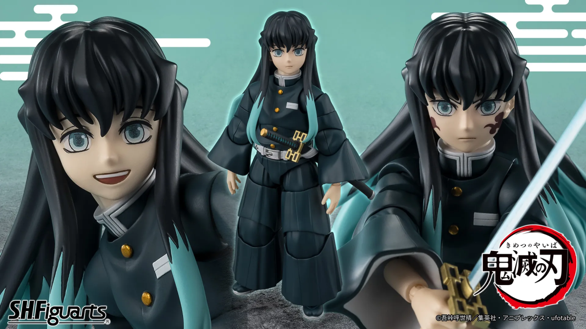 S.H.Figuarts「《鬼滅之刃》時透無一郎」可動人偶，最快晉升為柱的天才劍士強勢登場！