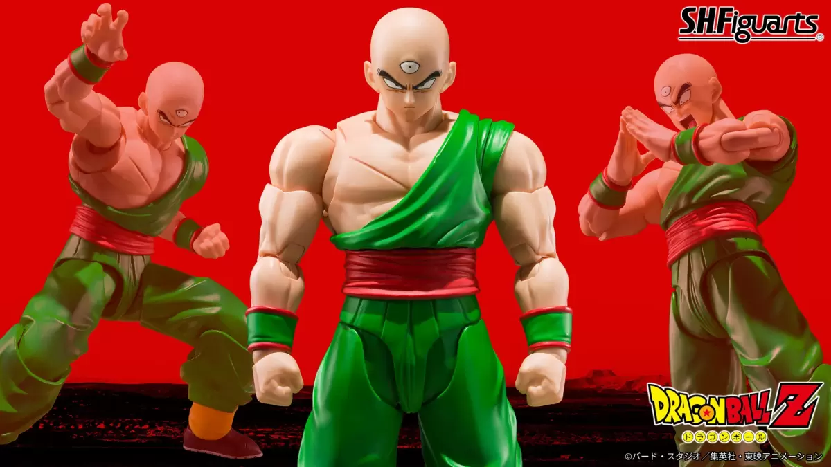 七龍珠Z『S.H.Figuarts 天津飯〈Z戰士〉』可動人偶 新規造型、新規可動魄力回歸！