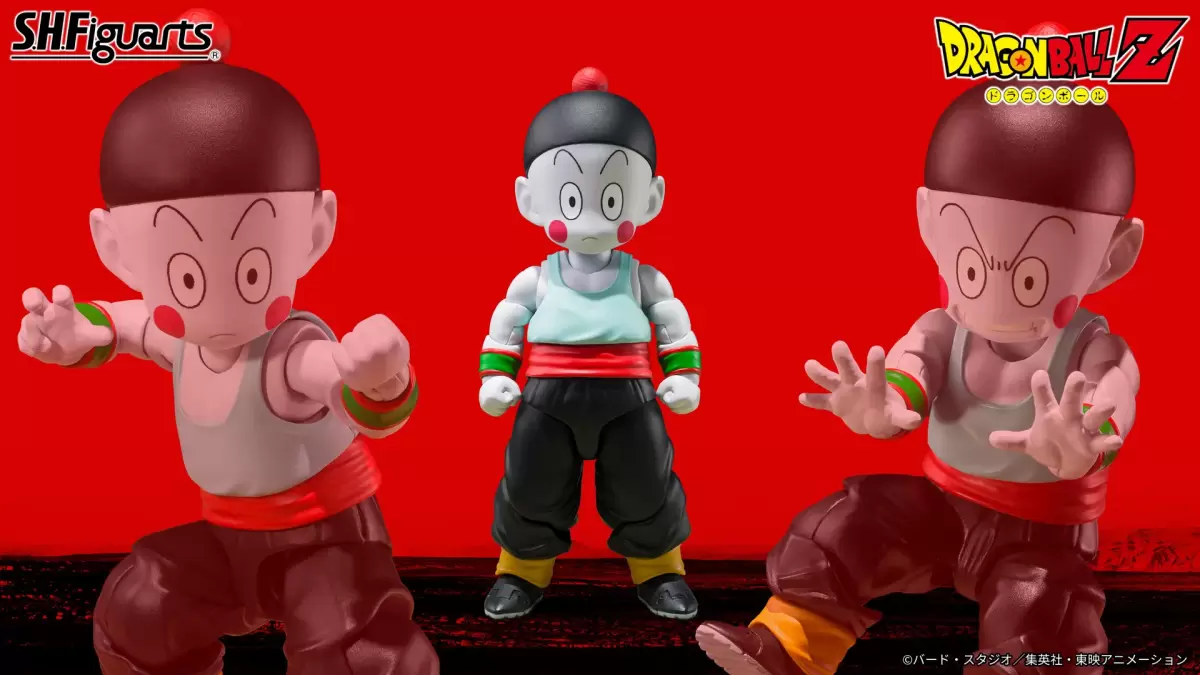 七龍珠Z『S.H.Figuarts 餃子〈Z戰士〉』可動人偶 終於不再是配件啦～完全新規獨立登場！