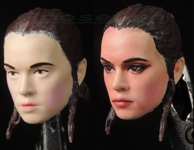 原力覺醒女主角 REY[Jakku] 去紙札人風格