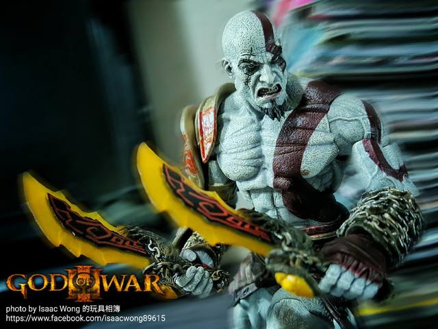 【玩具人Isaac Wong投稿】NECA出品Kratos 克雷多斯 (God of War III ver.)