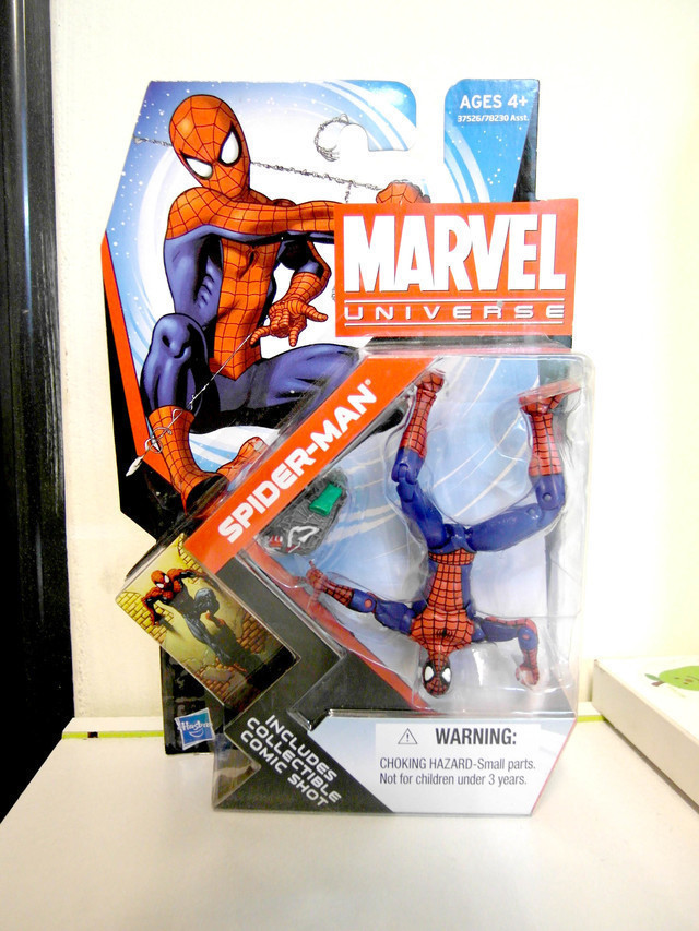 【玩具人。Cookie's Toys Guy。投稿】Marvel Universe Marvel Infinite  Spider-Man 蜘蛛人 3.75 吋