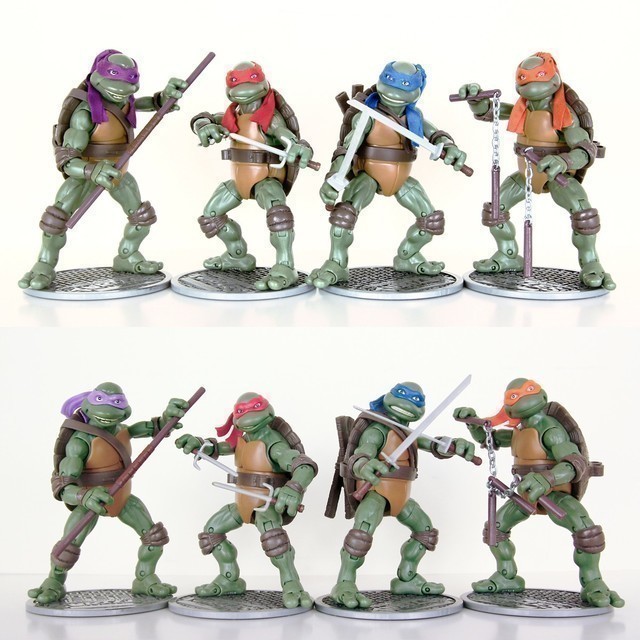 【玩具人。LIZARD HENG。投稿】忍者龜 1990 電影版 TMNT 改造分享！！