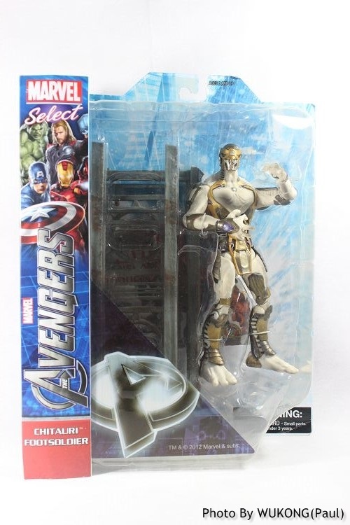 【玩具人。貪玩悟空。投稿】Marvel Select 復仇者聯盟 齊塔瑞族步兵