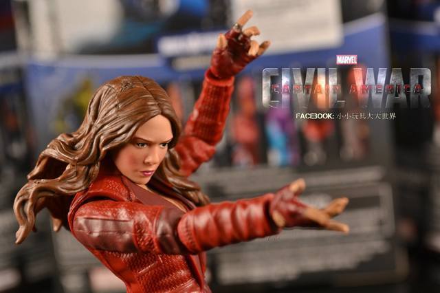 [玩評] Marvel Legends Captain America 2016 Wave 3  - Scarlet Witch 緋紅女巫