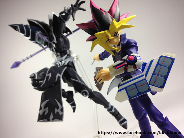 【玩具人。KK玩具箱。投稿】海洋堂 × Vulcanlog 遊戲王 武藤遊戲 黑魔導