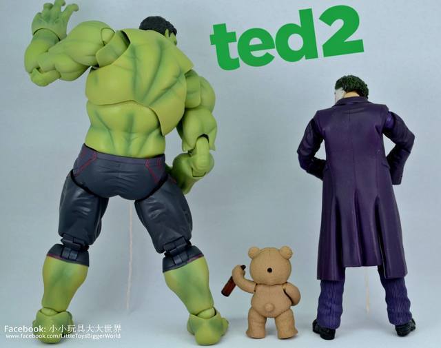 【小小玩具大大世界。投稿】[玩評] Figma 290 - Ted 2 熊麻吉2(台) / 賤熊2(港)