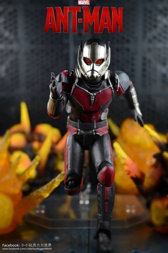 【小小玩具大大世界。投稿】[玩評] S.H. Figuarts - Ant-Man (Civil War)  蟻人 (台) / 蟻俠 (港)