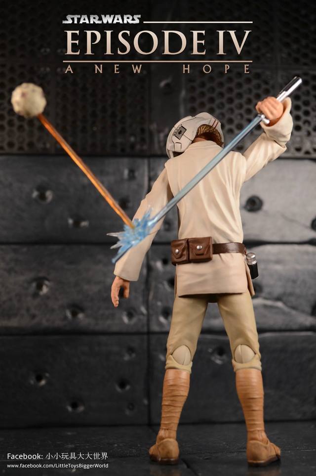 【小小玩具大大世界。投稿】[玩評] S.H.Figuarts Luke Skywalker (Episode IV)