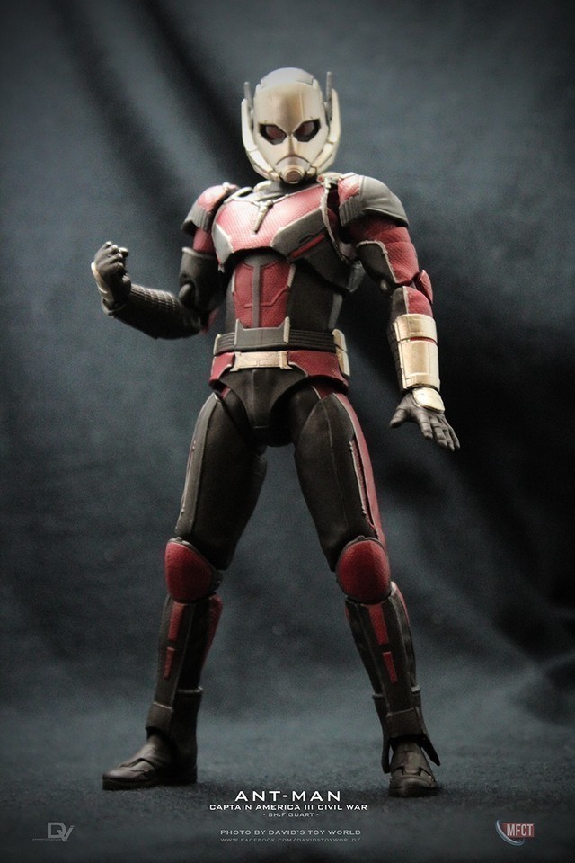 【玩具人。David Chang。投稿】S.H.Figuarts 蟻人 ／ Antman 英雄內戰版本.開箱分享