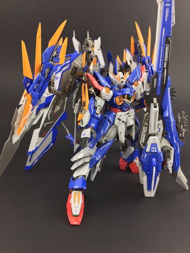 MG 1/100 Amazing Wing Gundam Zero 驚奇飛翼鋼彈零式-製作分享