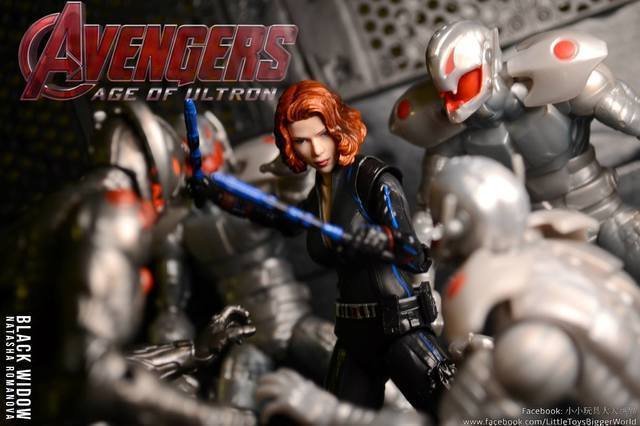【小小玩具大大世界。投稿】[玩評] S.H. Figuarts 黑寡婦 Black Widow (Avengers: Age of Ultron)