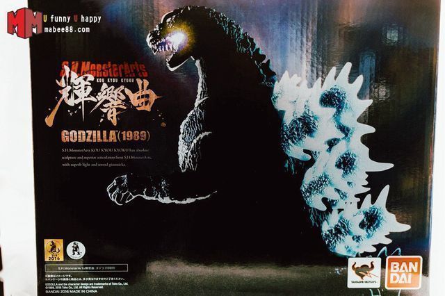 聲光、造型、可動一次滿足！S.H.MonsterArts 輝響曲 1989 哥吉拉