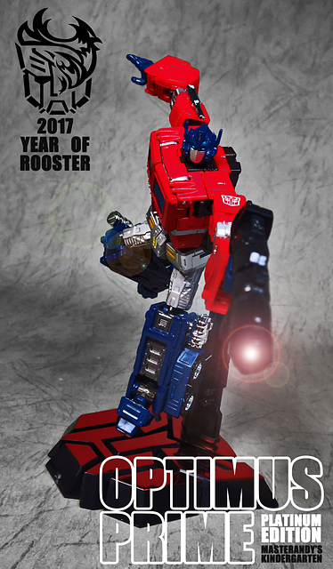 【玩具人。大屍。投稿】變形金剛 雞年限定白金版柯博文 OPTIMUS PRIME 