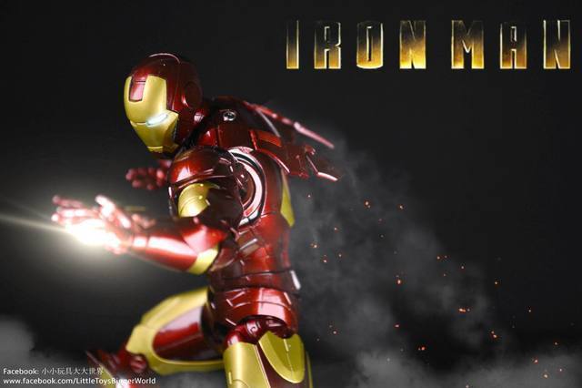 【小小玩具大大世界。投稿】S.H. Figuarts 鐵甲奇俠 MKIII Iron Man Mark III - 東尼的第一套實戰用甲