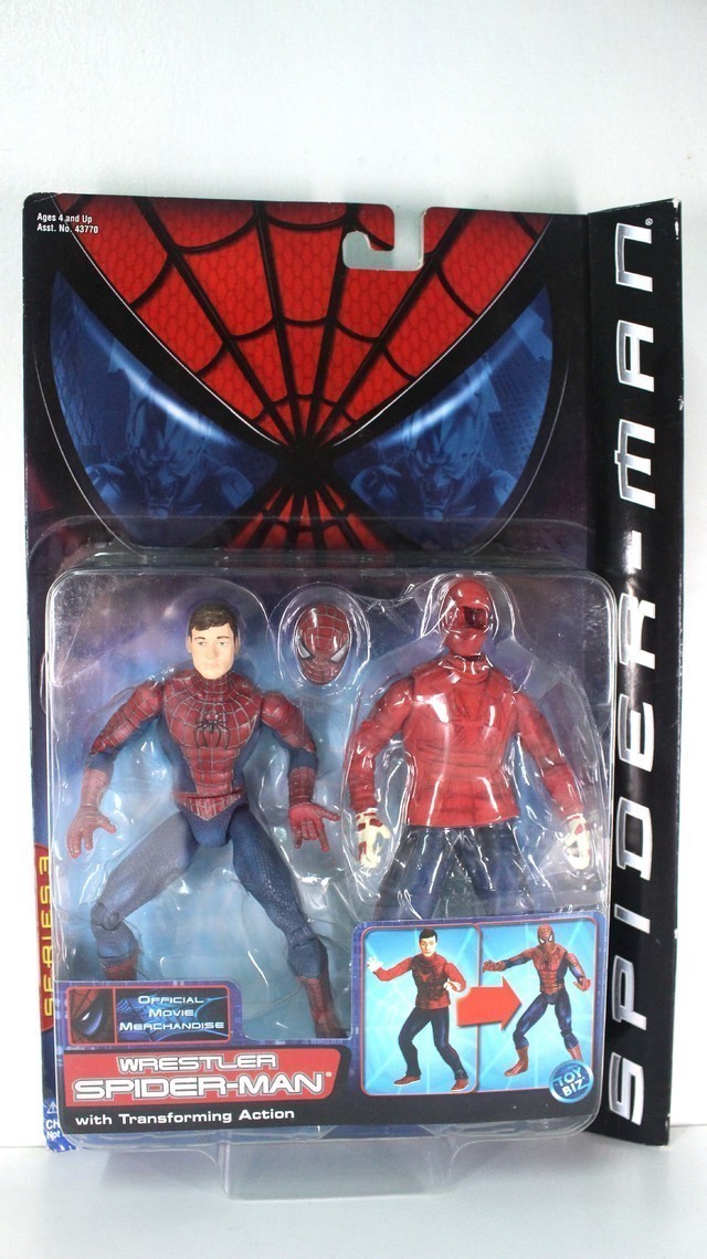 【玩具人。Cookie’s Toys Guy。投稿】 toybiz公司的 WRESTLER SPIDER-MAN