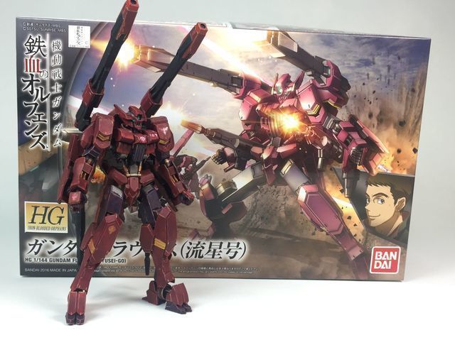 【玩具人。Hayao駿。投稿】筆塗推廣！！HG 1/144 鐵血的孤兒 蔽魔鋼彈 .Zeon 樣式