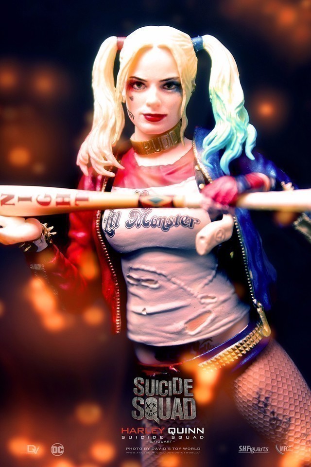 【玩具人。David's Toy World。投稿】S.H.Figuarts 小丑女．Harley Quinn ．開箱分享