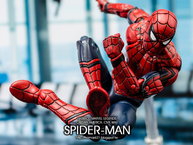 HASBRO MARVEL LEGENDS CAPTAIN AMERICA: CIVIL WAR SPIDER-MAN 電影內戰 蜘蛛人