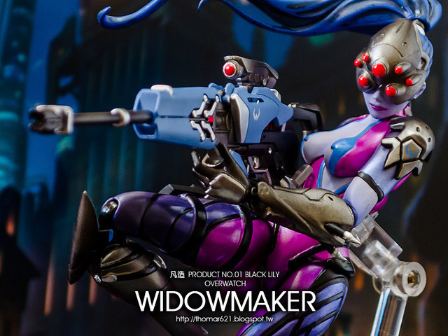 凡造 PRODUCT NO.01 BLACK LILY OVERWATCH WIDOWMAKER 鬥陣特攻 奪命女