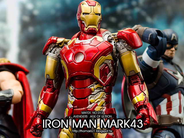 玩具心得：MAFEX NO.013 IRON MAN MARK43 鋼鐵人 MK43