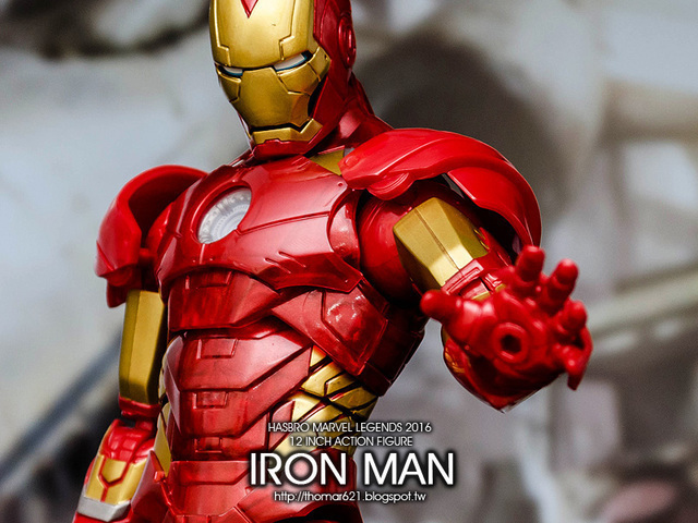 玩具心得：HASBRO MARVEL LEGENDS 2016 12 INCH ACTION FIGURE IRON MAN 12吋 鋼鐵人