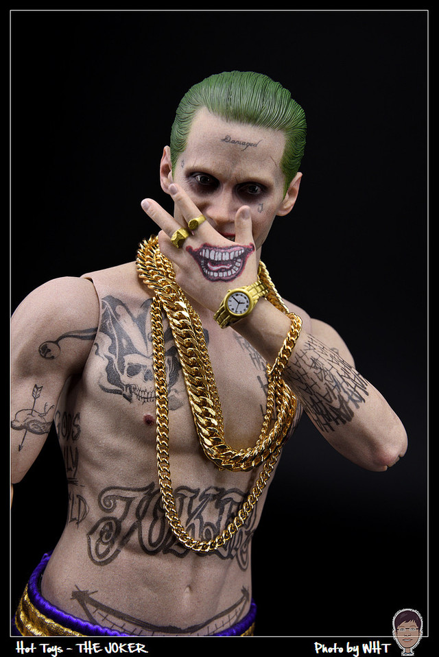【開箱】Hot Toys - 自殺突擊隊 小丑 (紫色大衣版)
