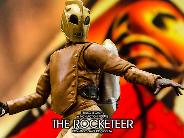 玩具心得：FUNKO LEGACY 6 INCH ACTION FIGURE THE ROCKETEER 火箭人 (1991年)