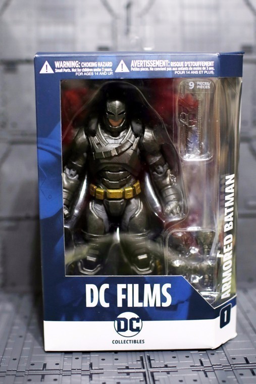 DC FILMS 鋼鐵蝙蝠俠 開箱