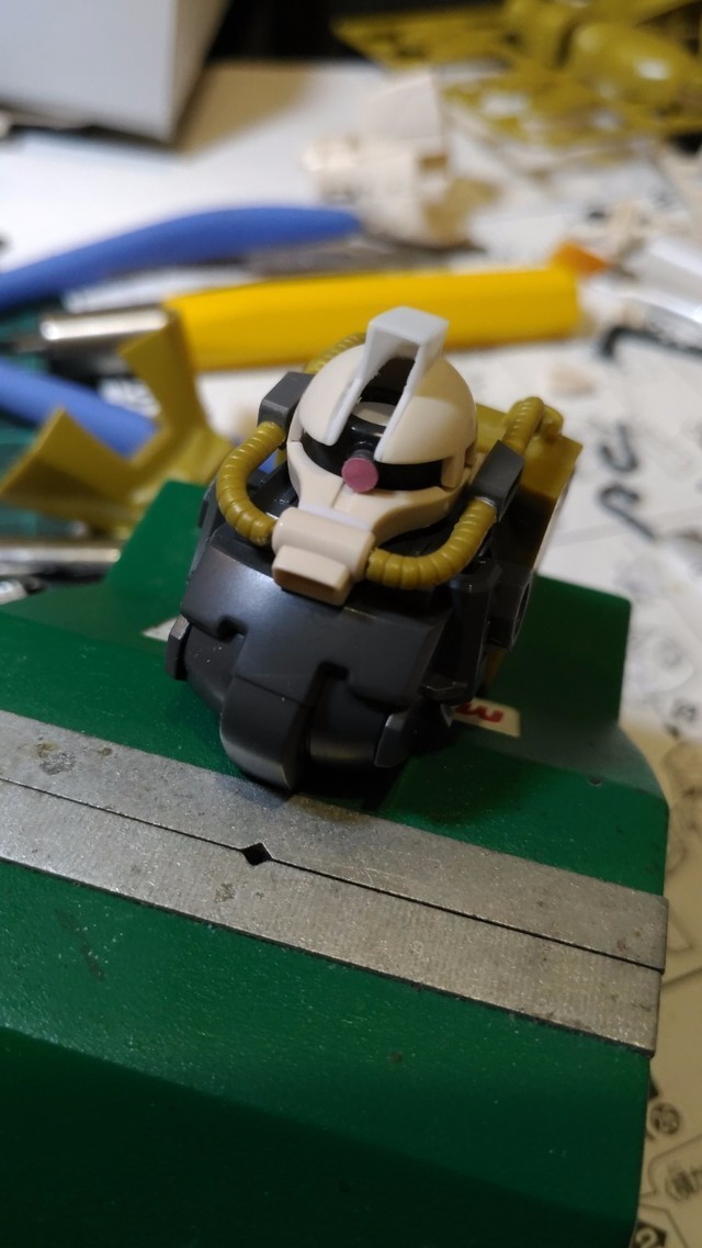 【玩具人。Jason Chiang。分享】薩克 ZAKU MSV 系列 1/144 比例 改造分享