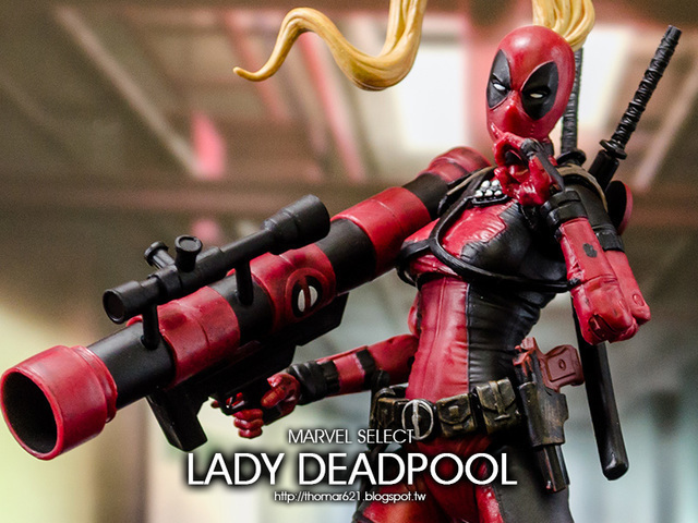 玩具心得：MARVEL SELECT LADY DEADPOOL 死侍小姐