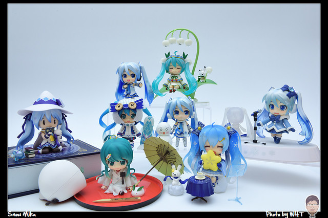 【開箱】GSC - 黏土人雪初音2010~2017集合開箱